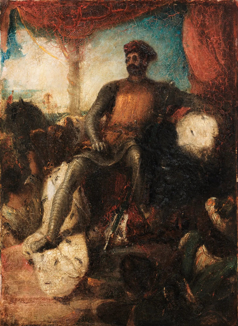 El Cruzado - Eugène Delacroix