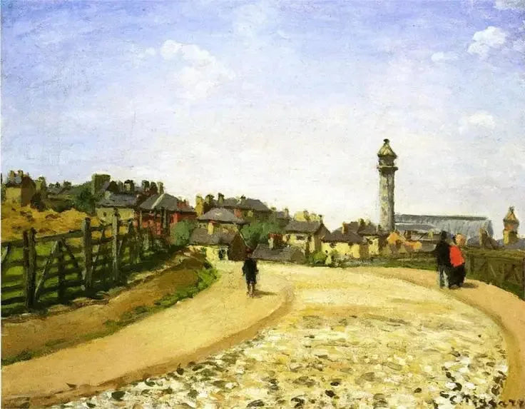 El Palacio de Cristal, Upper Norwood - Camille Pissarro