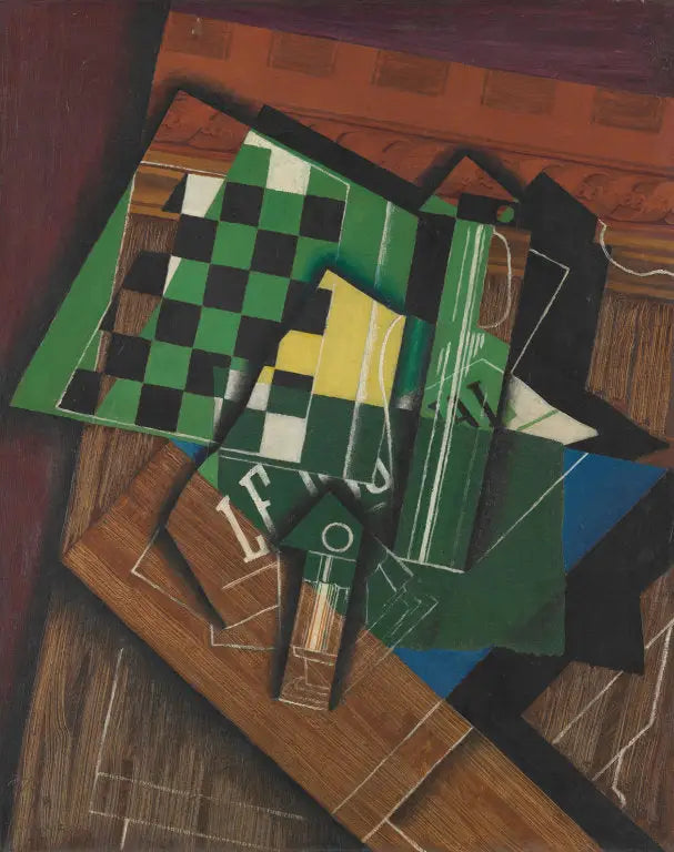 El tablero de ajedrez - Juan Gris
