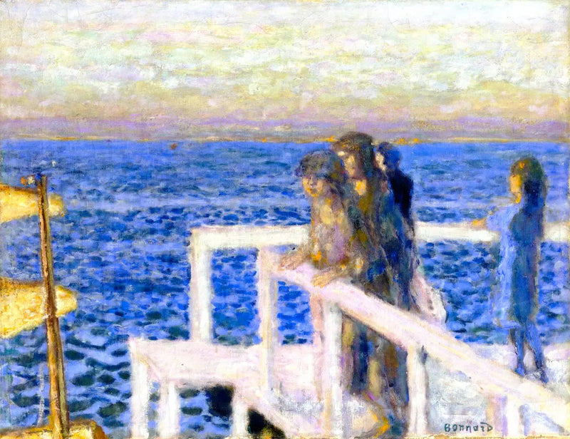 El Embarcadero de Cannes - Pierre Bonnard