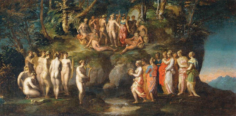 El desafío de las Piérides - Rosso Fiorentino