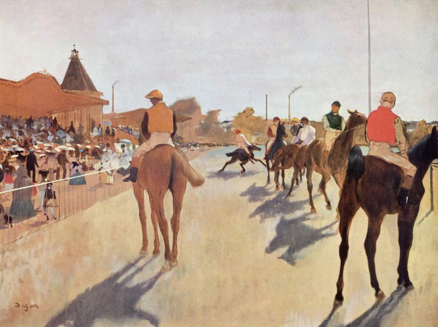 El Desfile - Edgar Degas