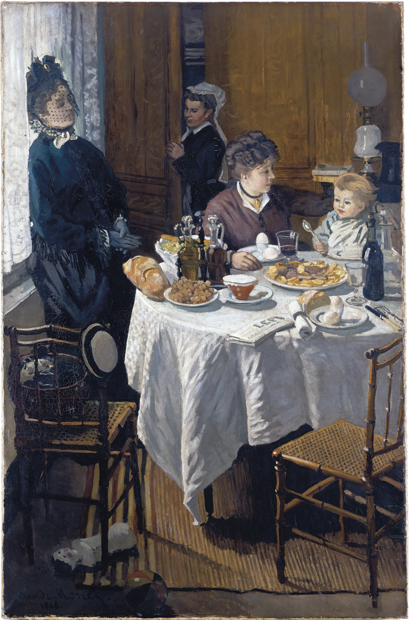 El Almuerzo - Claude Monet