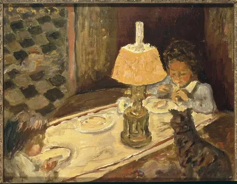 le déjeuner des enfants - Pierre Bonnard image 1 copie de tableau peinte à la main