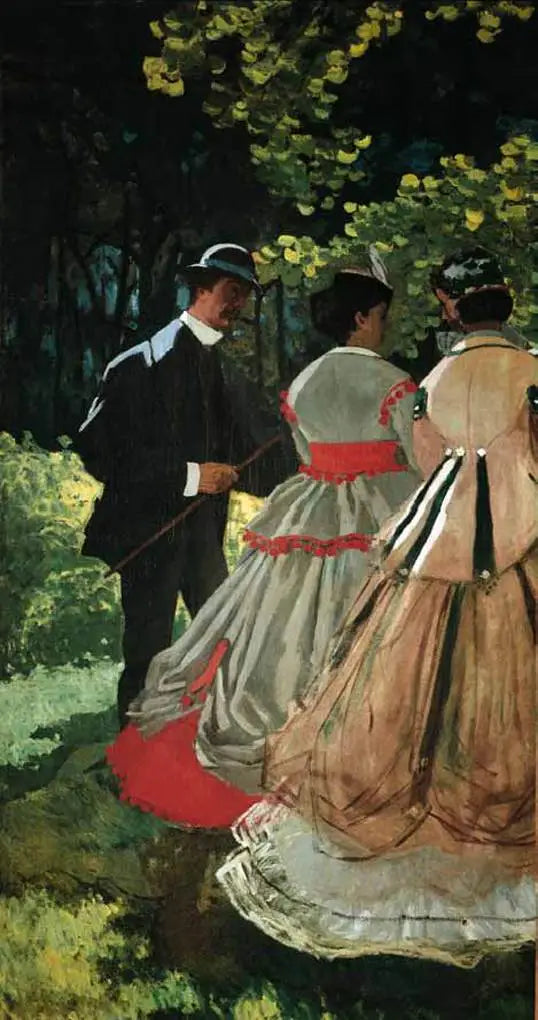 El Almuerzo sobre la hierba - Claude Monet
