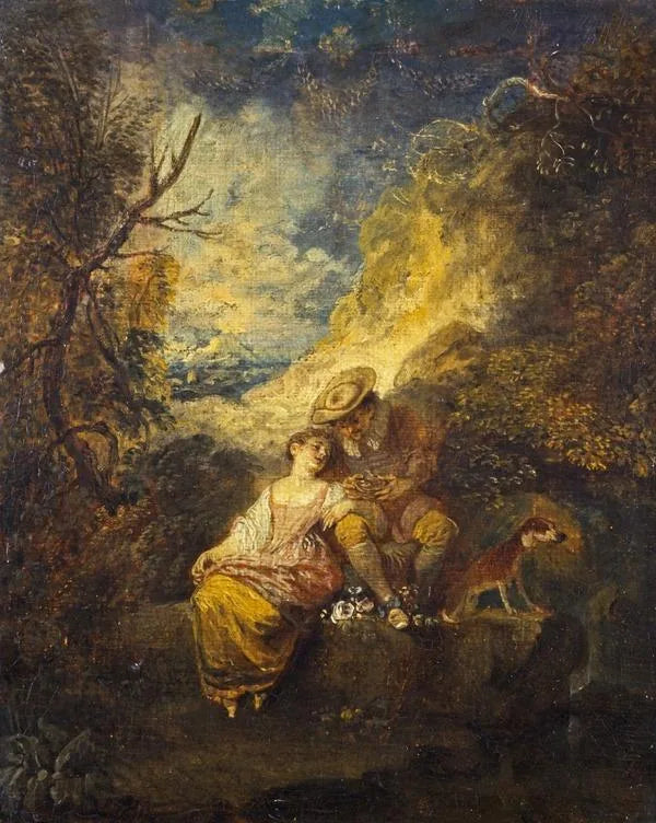 El buscador de gorriones - Antoine Watteau