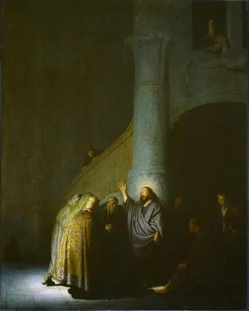 Le denier de César - Rembrandt image 1 reproduction réalisée par Alpha Reproduction