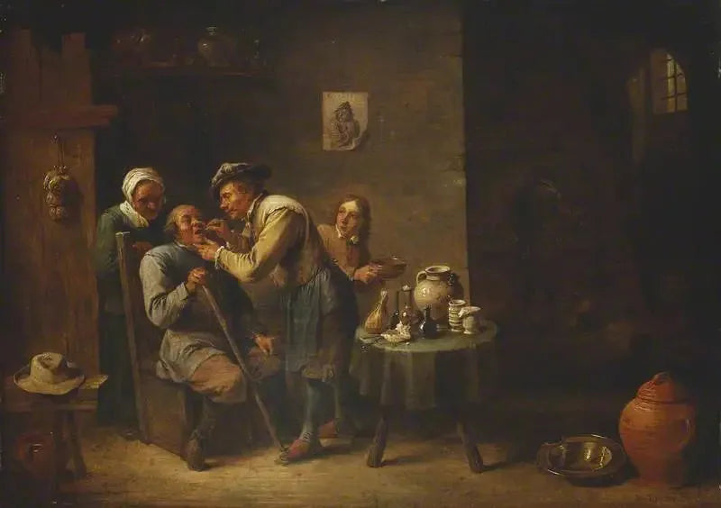 El dentista - David Teniers el Joven