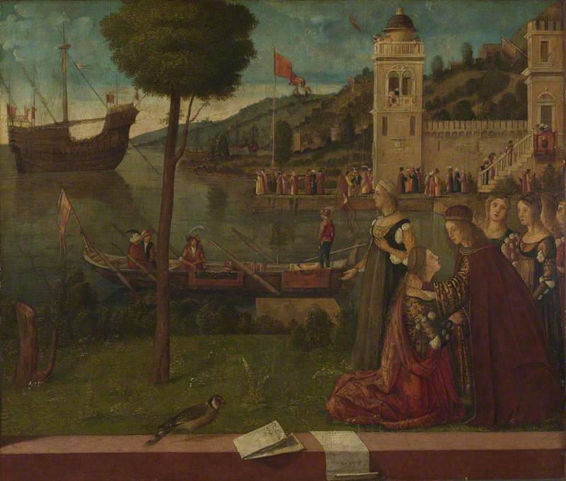 La partida de Ceyx - Vittore Carpaccio