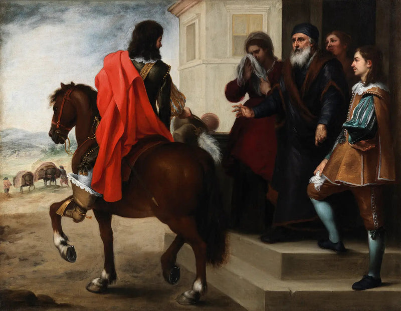 La partida del hijo pródigo - Bartolomé Esteban Murillo