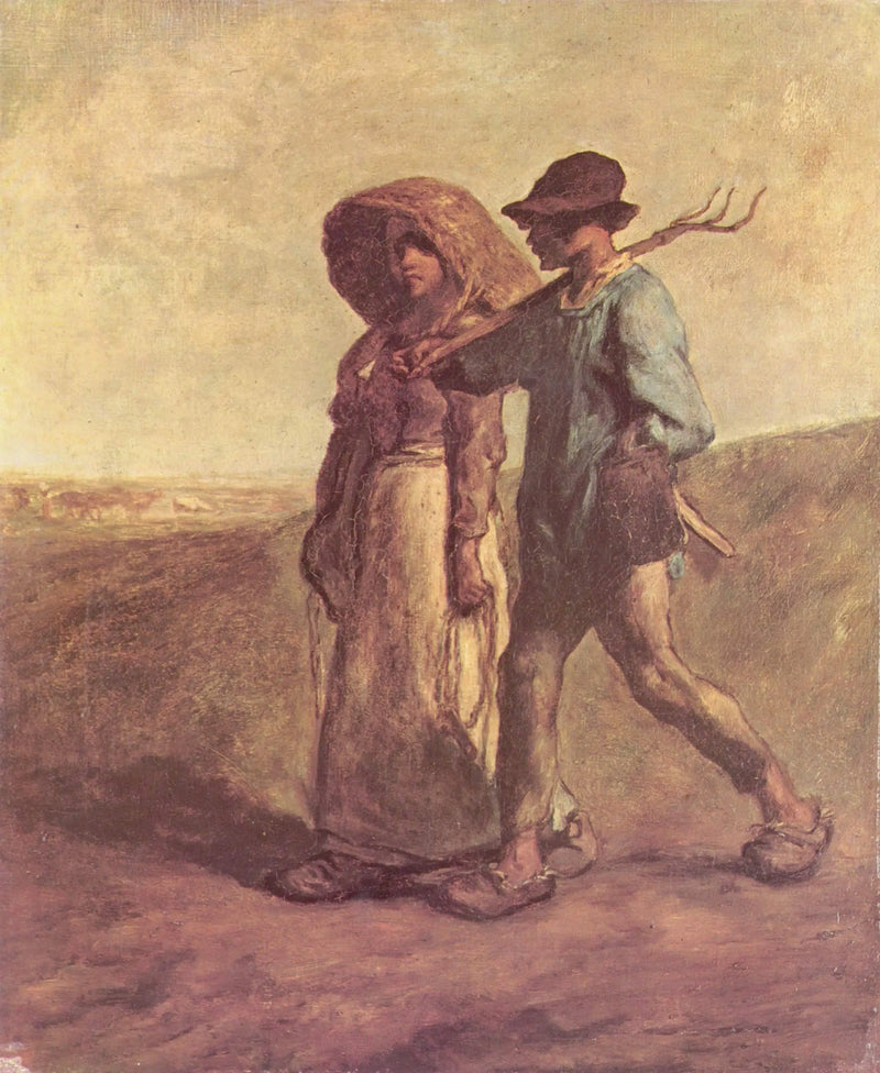 La partida para el trabajo - Jean-François Millet