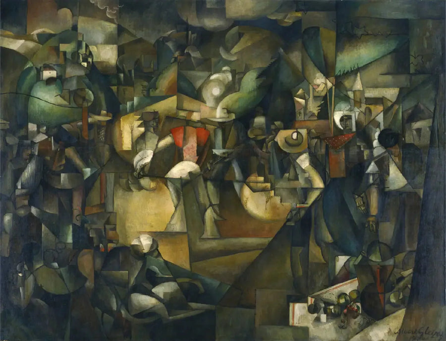 La siega de las cosechas - Albert Gleizes