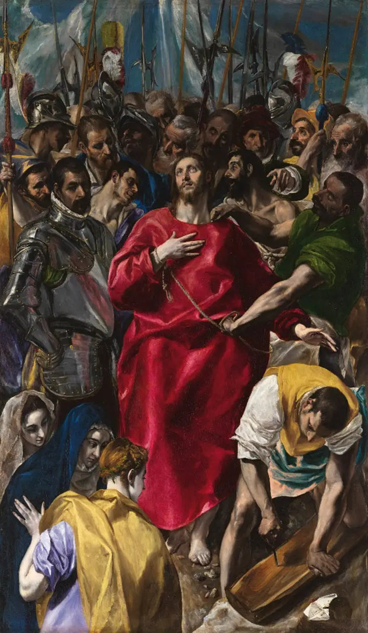La Despojo de Cristo - El Greco