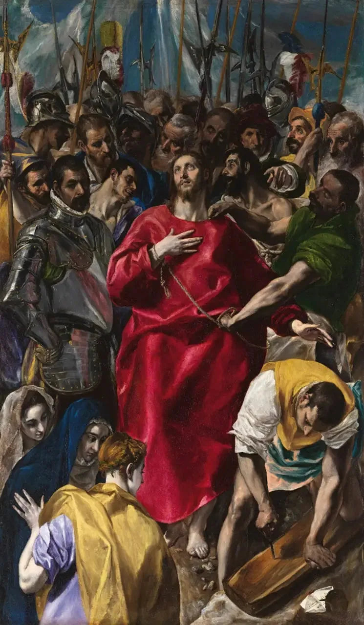 La Despojo de Cristo - El Greco