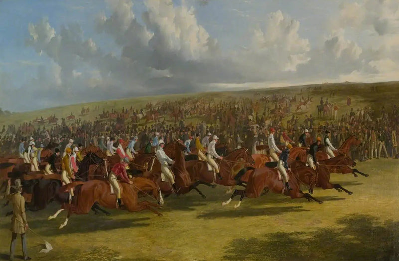 El Derby, 1844: la salida - John Frederick Herring, Sr.