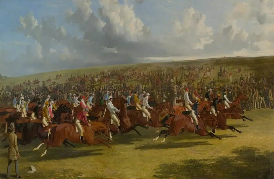 El Derby, 1844: la salida - John Frederick Herring, Sr.