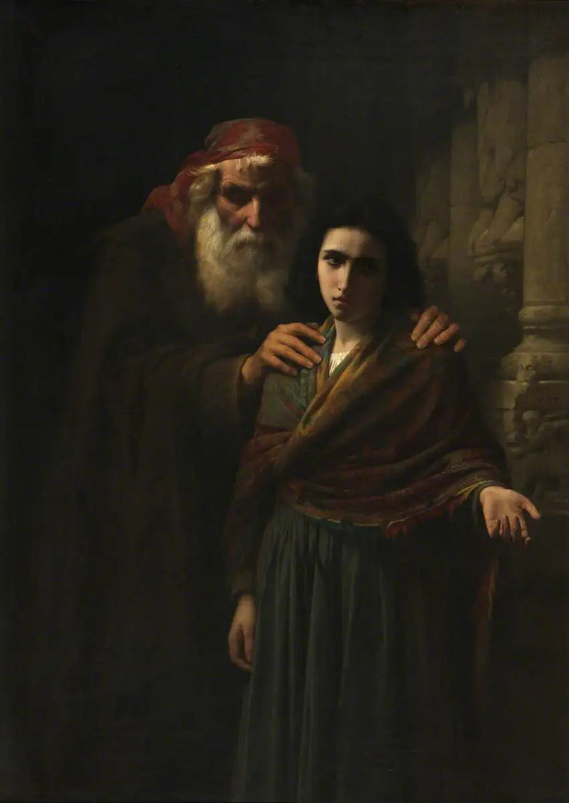El último apoyo - Pierre Auguste Cot
