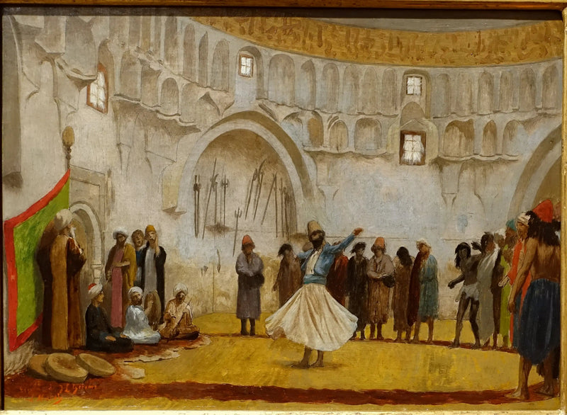 El derviche girador (esbozo) - Jean-Léon Gérôme
