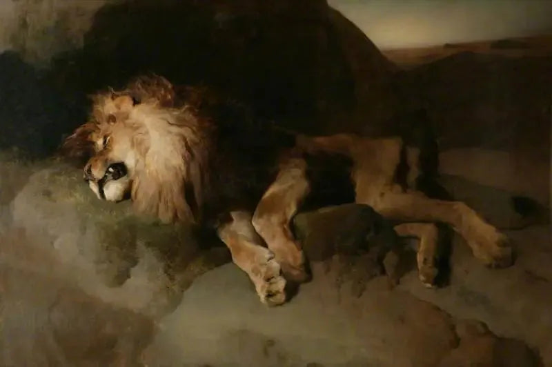 El desierto - Edwin Henry Landseer