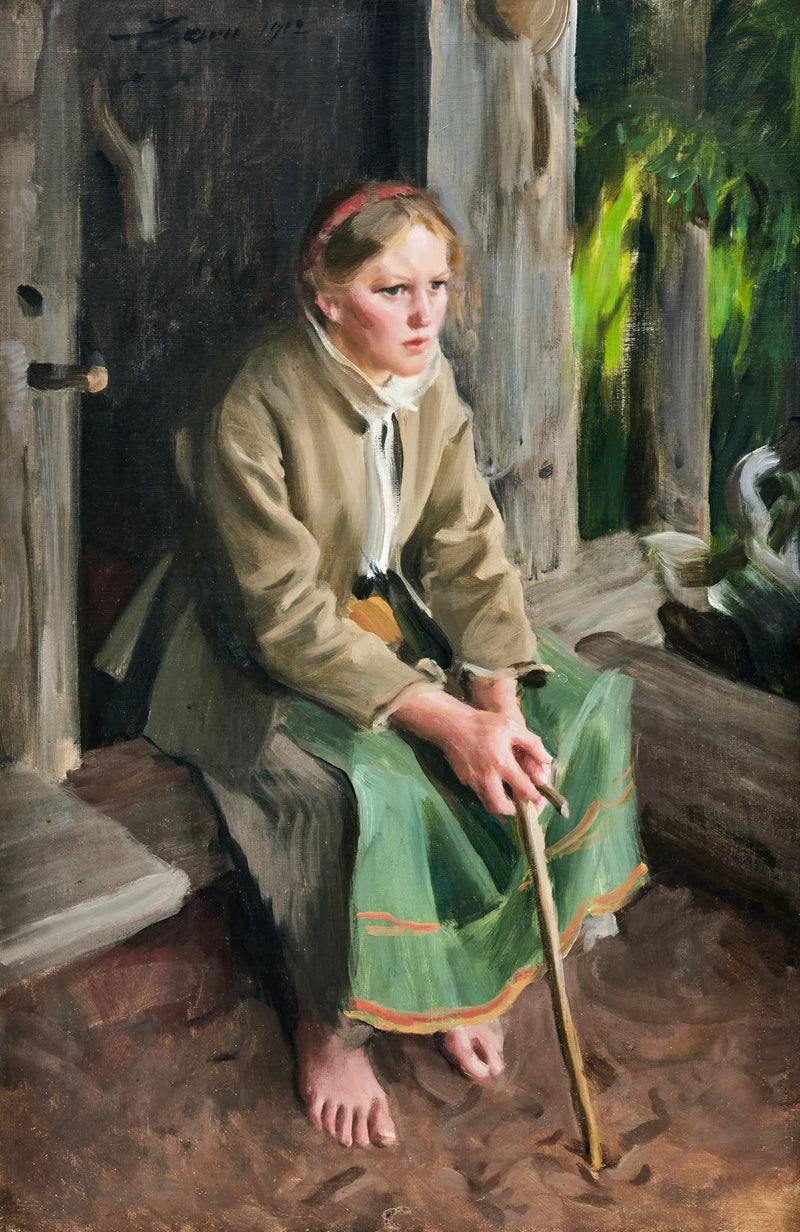 El domingo de la pastora - Anders Zorn
