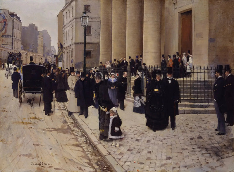 El domingo, cerca de Saint-Philippe-du-Roule - Jean Béroud