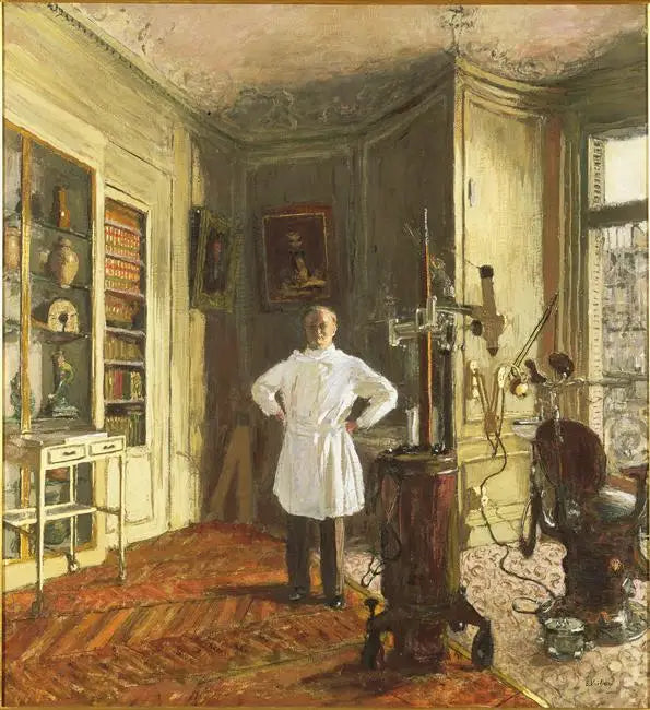 El Doctor Louis Viau - Édouard Vuillard