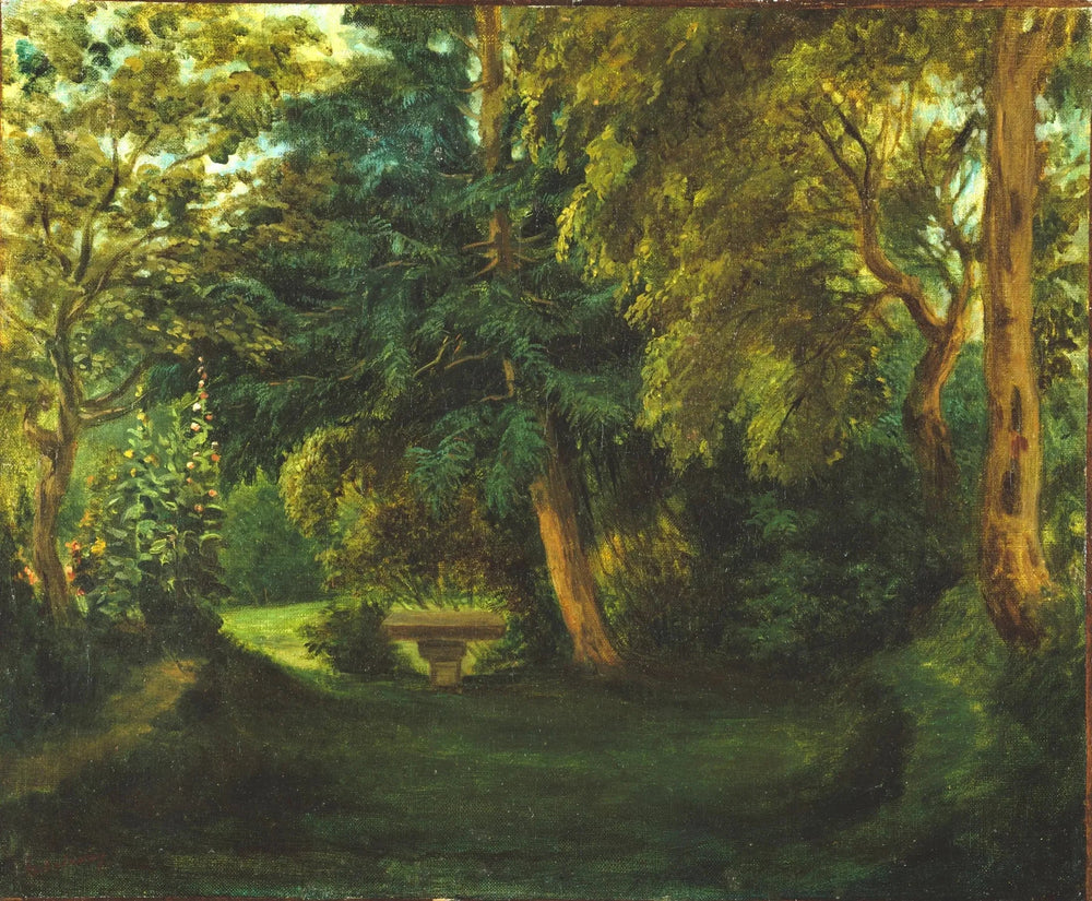 Le domaine de George Sand à Nohant - Eugène Delacroix image 1 copie de tableau peinte à la main