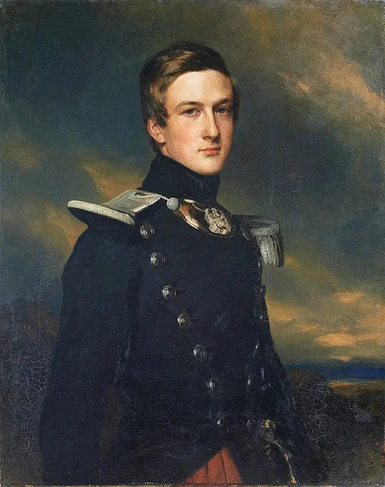 El duque de Aumale en jefe de batallón del XVII ligero - Franz Xaver Winterhalter