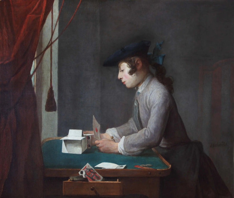 El creador de castillos de naipes - Jean Simeón Chardin