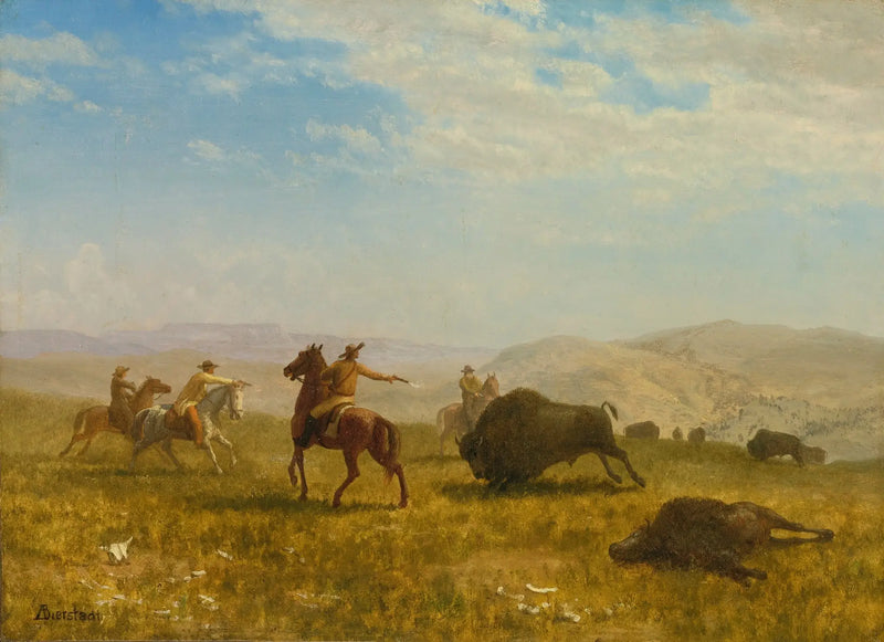 El Lejano Oeste - Albert Bierstadt