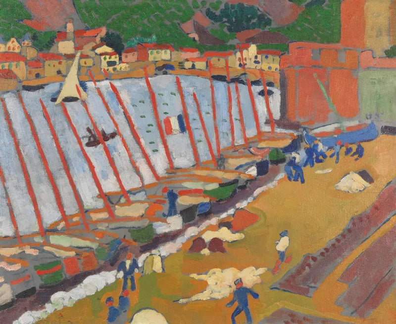 El barrio de Collioure - André Derain