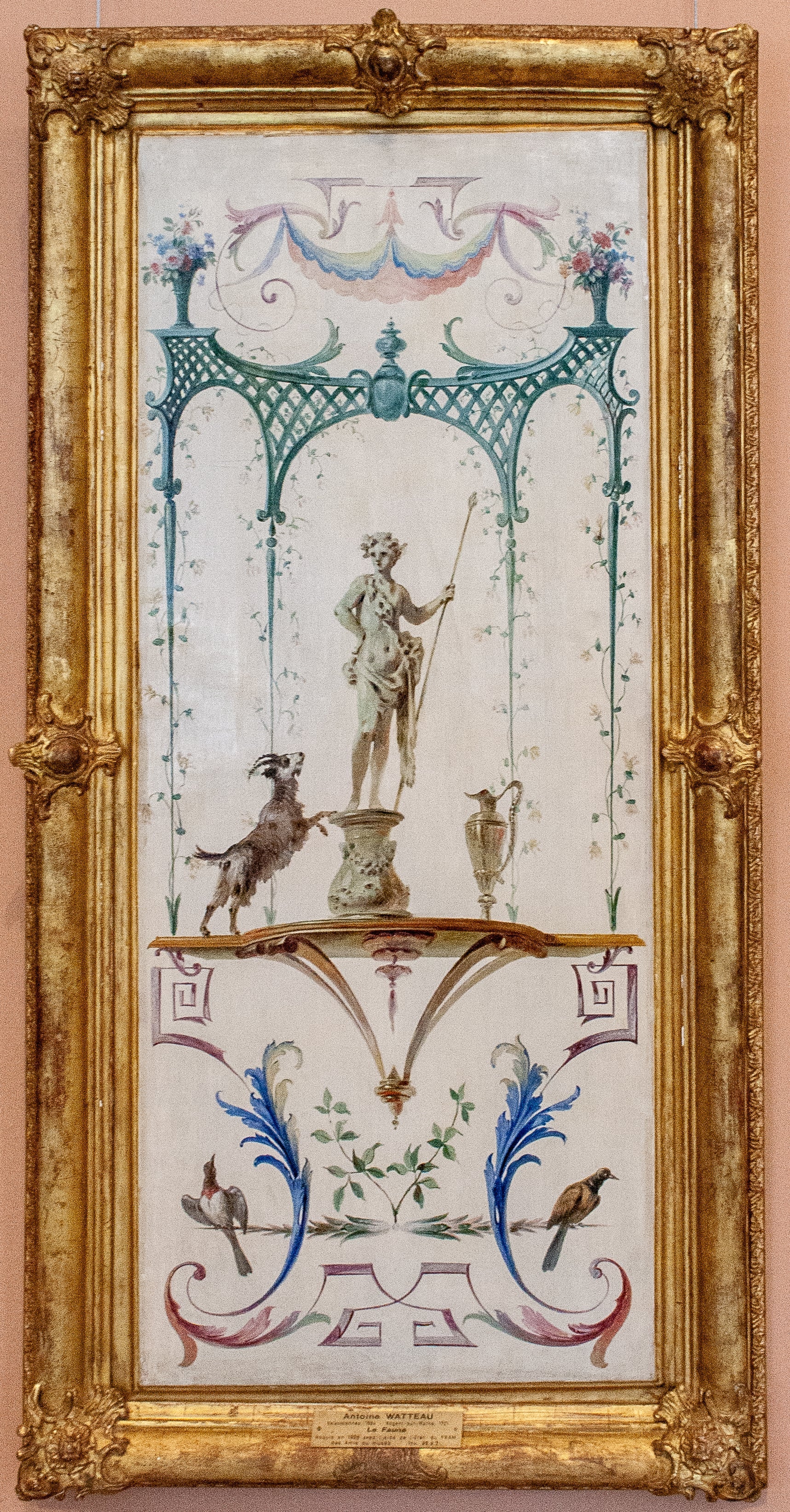 ’Le Faune’ - Antoine Watteau - Alpha Reproduction