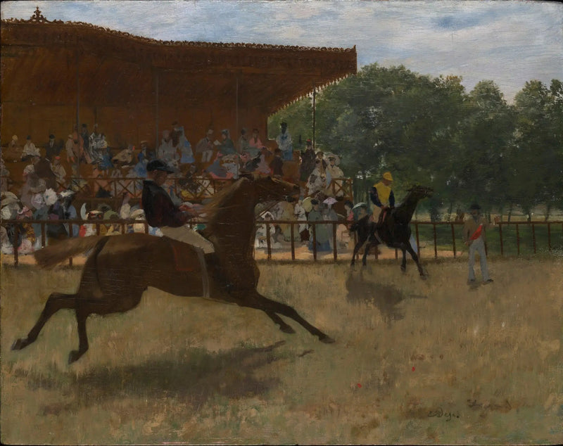 La salida falsa - Edgar Degas
