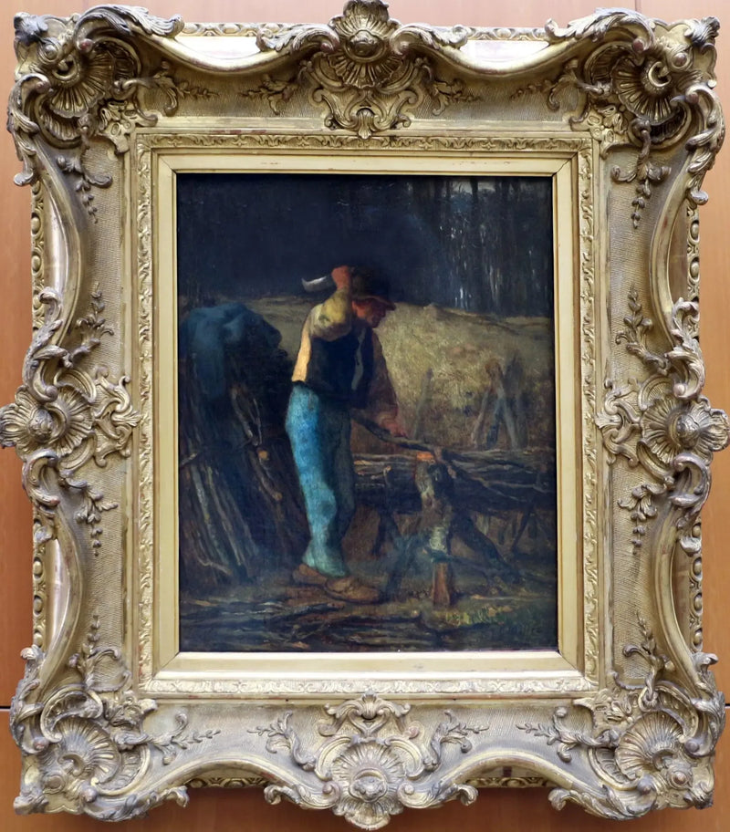 El leñador - Jean-François Millet