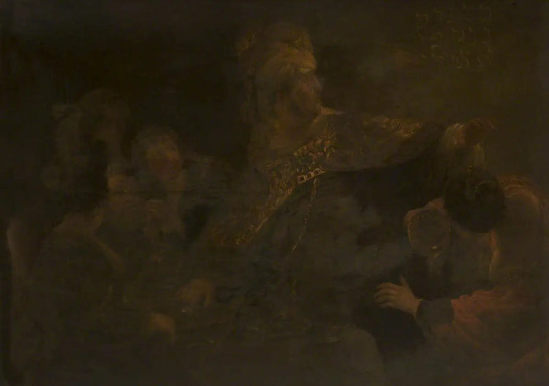 La fiesta de Belsasar - Rembrandt