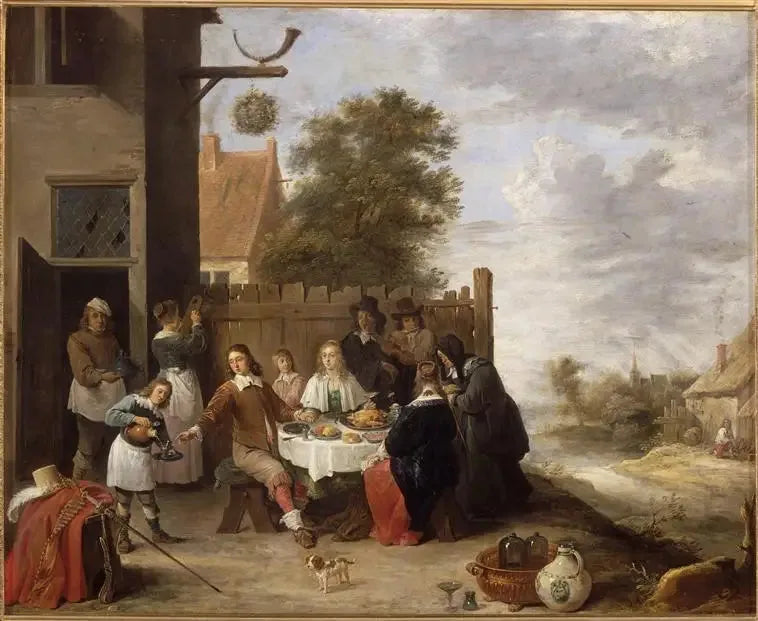 La fiesta del hijo pródigo - David Teniers el Joven
