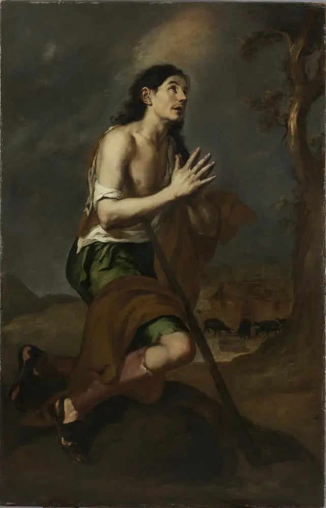 El hijo pródigo entre los cerdos - Bartolomé Esteban Murillo