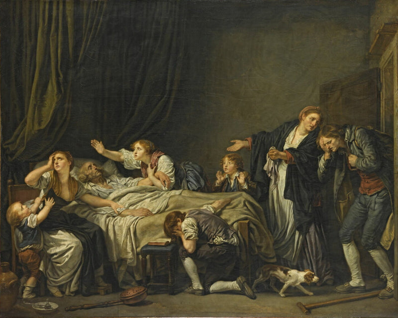 El hijo castigado - Jean-Baptiste Greuze