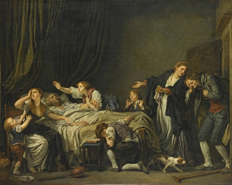 El hijo castigado - Jean-Baptiste Greuze