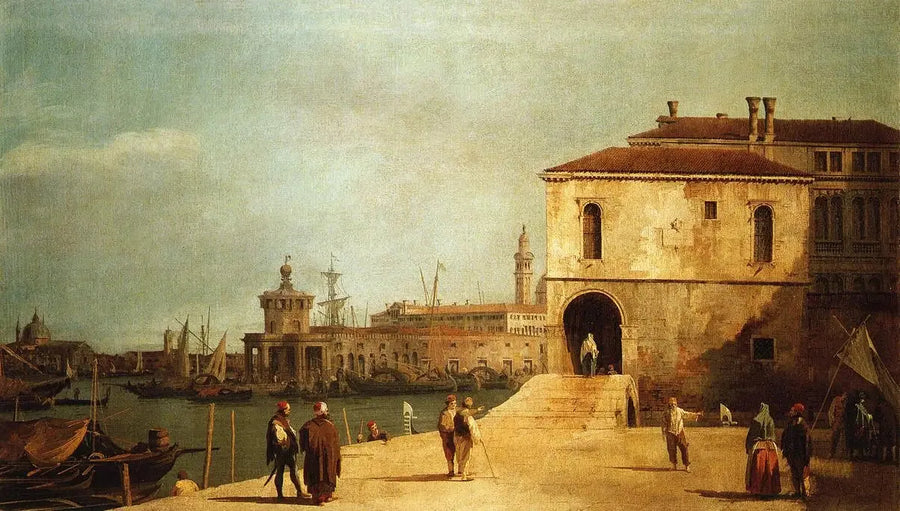 El Fonteghetto della Farina - Canaletto