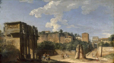 Le Forum Rome - Giovanni Paolo Panini - Alpha Reproduction