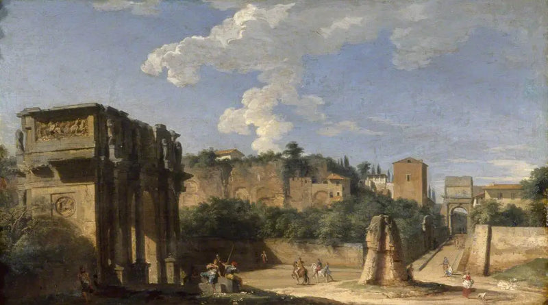 El Foro, Roma - Giovanni Paolo Panini