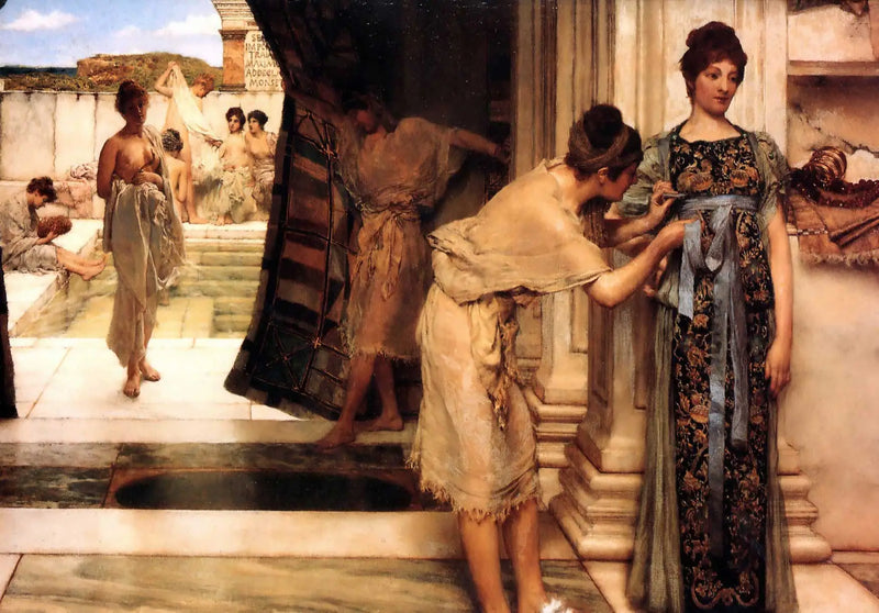 El Frigidarium - Lawrence Alma-Tadema