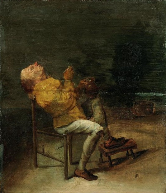 Le fumeur - Adriaen Brouwer image 1 tableau peint à l’huile sur toile