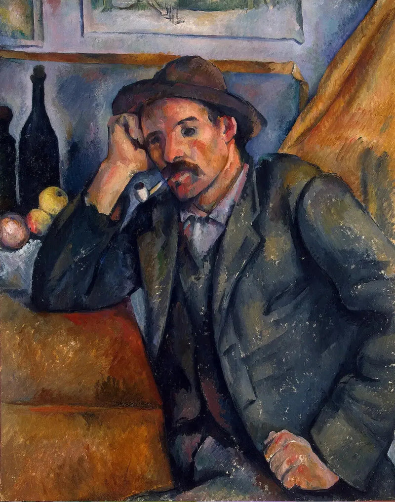 El fumador de pipa - Paul Cézanne
