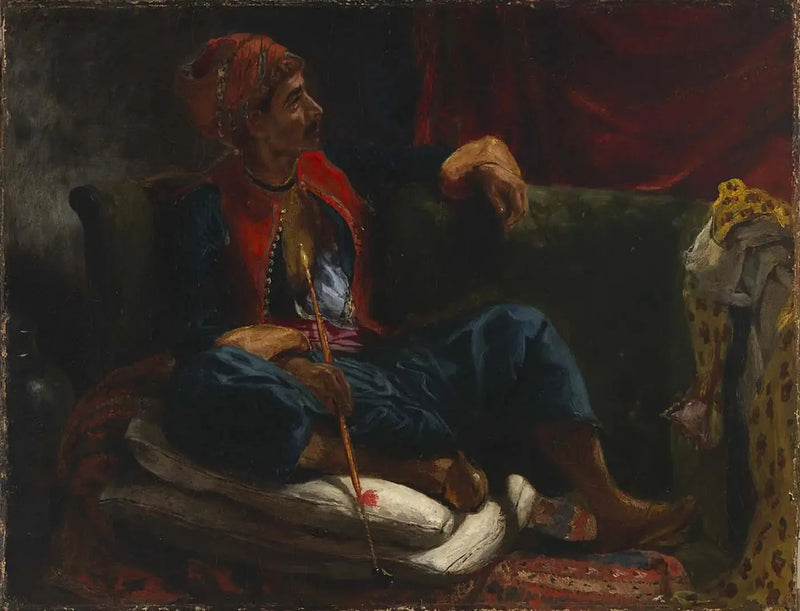 El fumador - Eugène Delacroix