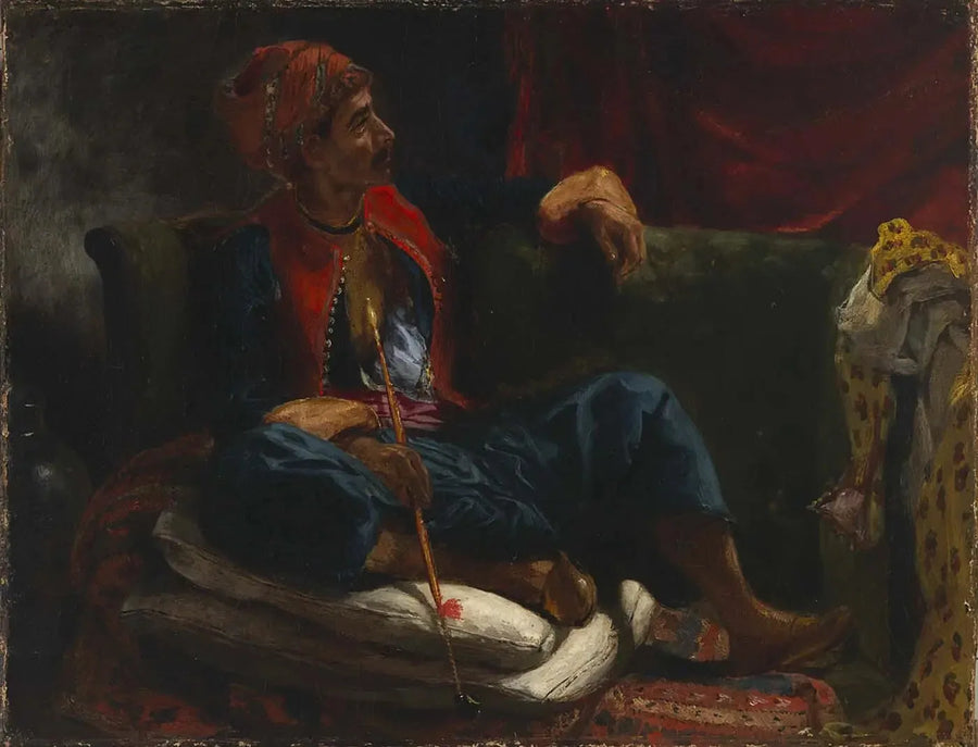El fumador - Eugène Delacroix