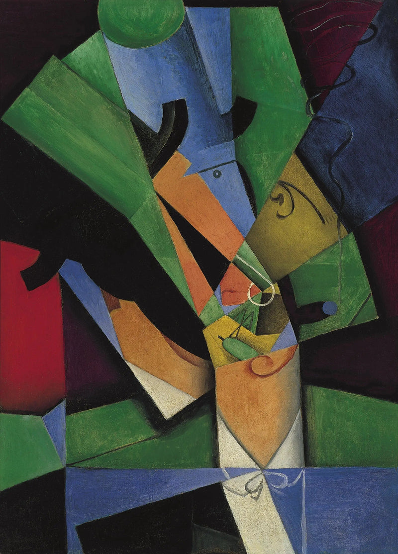 El fumador (Frank Haviland) - Juan Gris