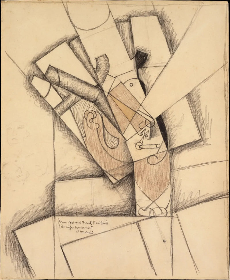 El fumador - Juan Gris
