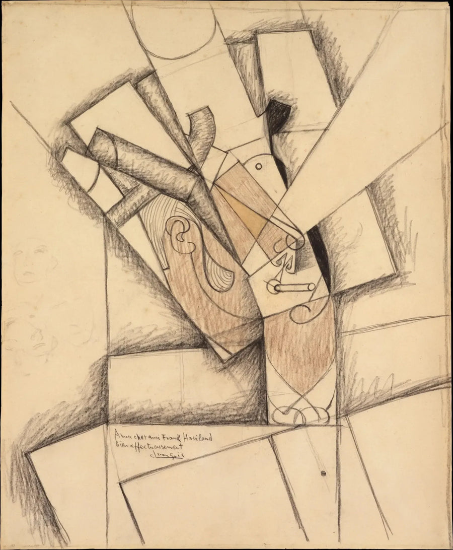 El fumador - Juan Gris